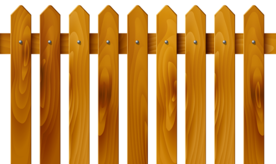 Забор из деревянного штакетника в Юбилейном